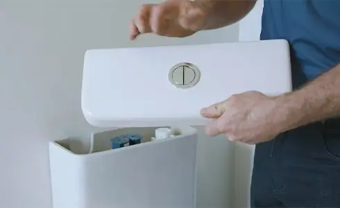 Professional blocked toilet clearing service